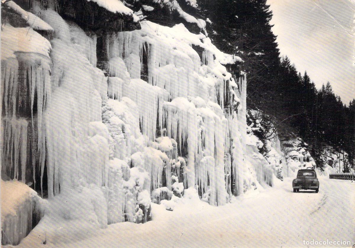 Cartoline: Postal de Villard-de-Lans, Paisaje de Invierno con Car&aacute;mbanos de Hielo