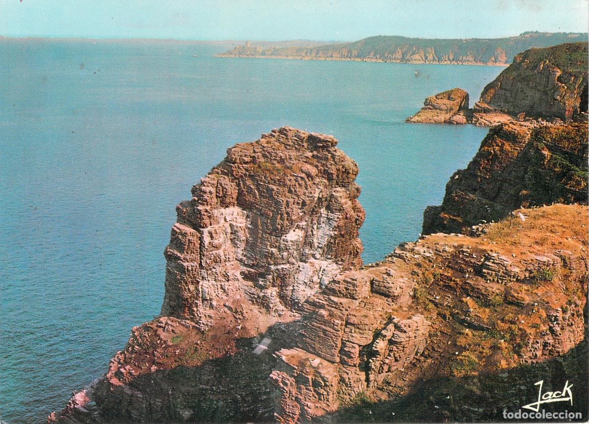 Cartoline: Postal de La Grande Fauconni&egrave;re en la Costa de Esmeralda, Breta&ntilde;a