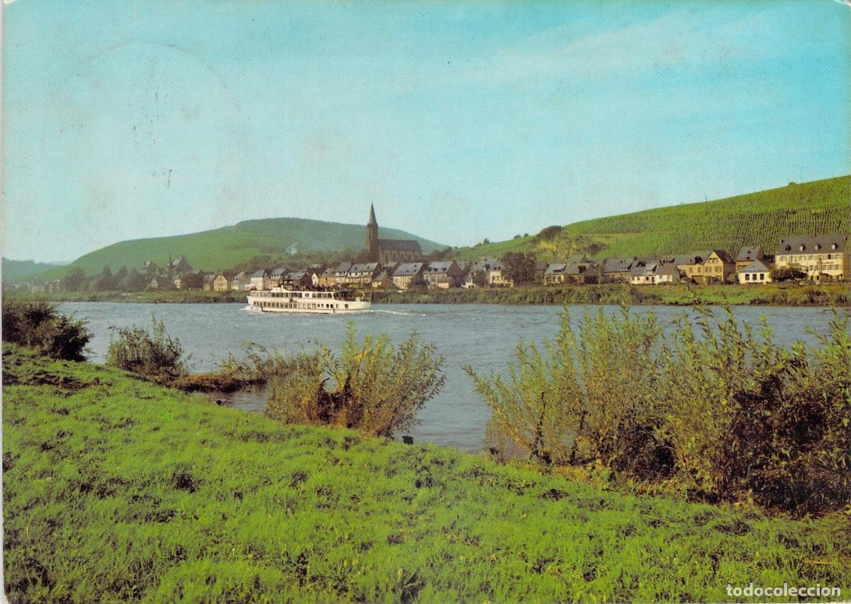 Postcards: Postal de la Vista de Lieser y el R&iacute;o Mosela en Alemania