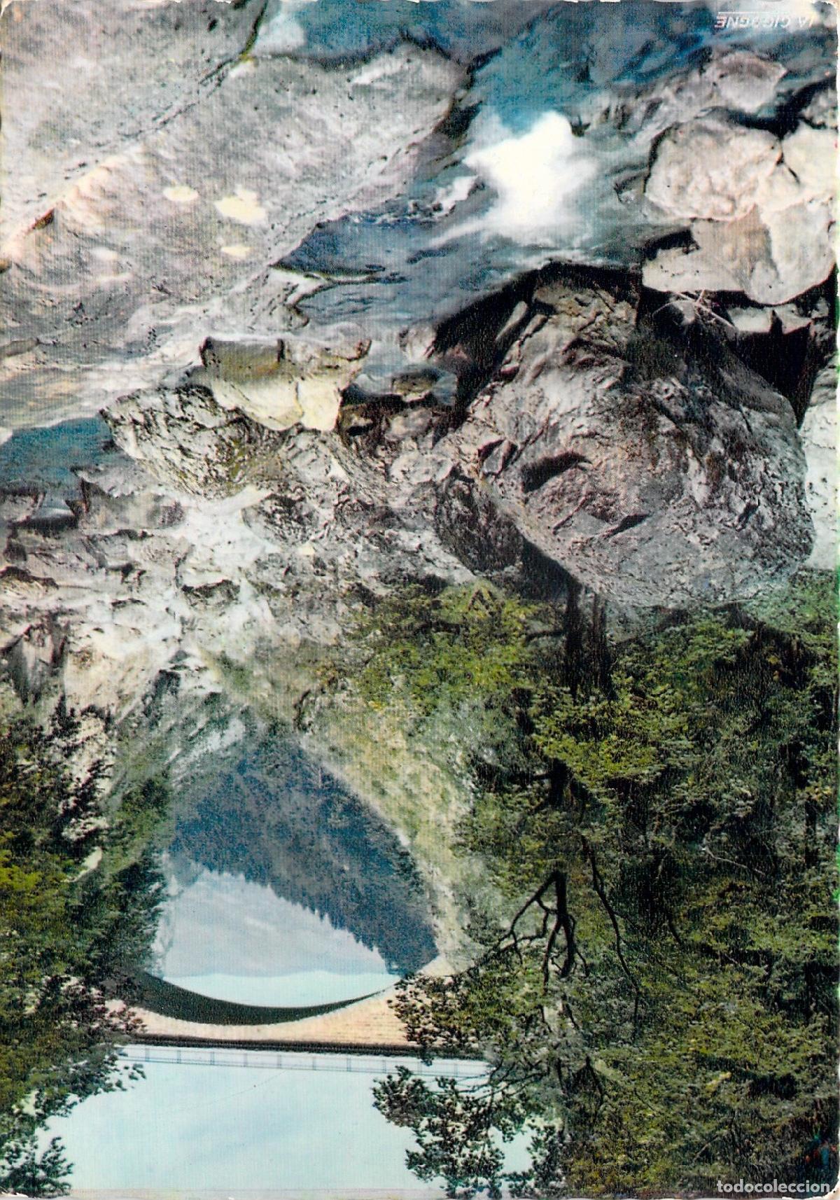 Postcards: Postal de las Gorges de la Bourne y el Pont de la Goule Noire, Francia