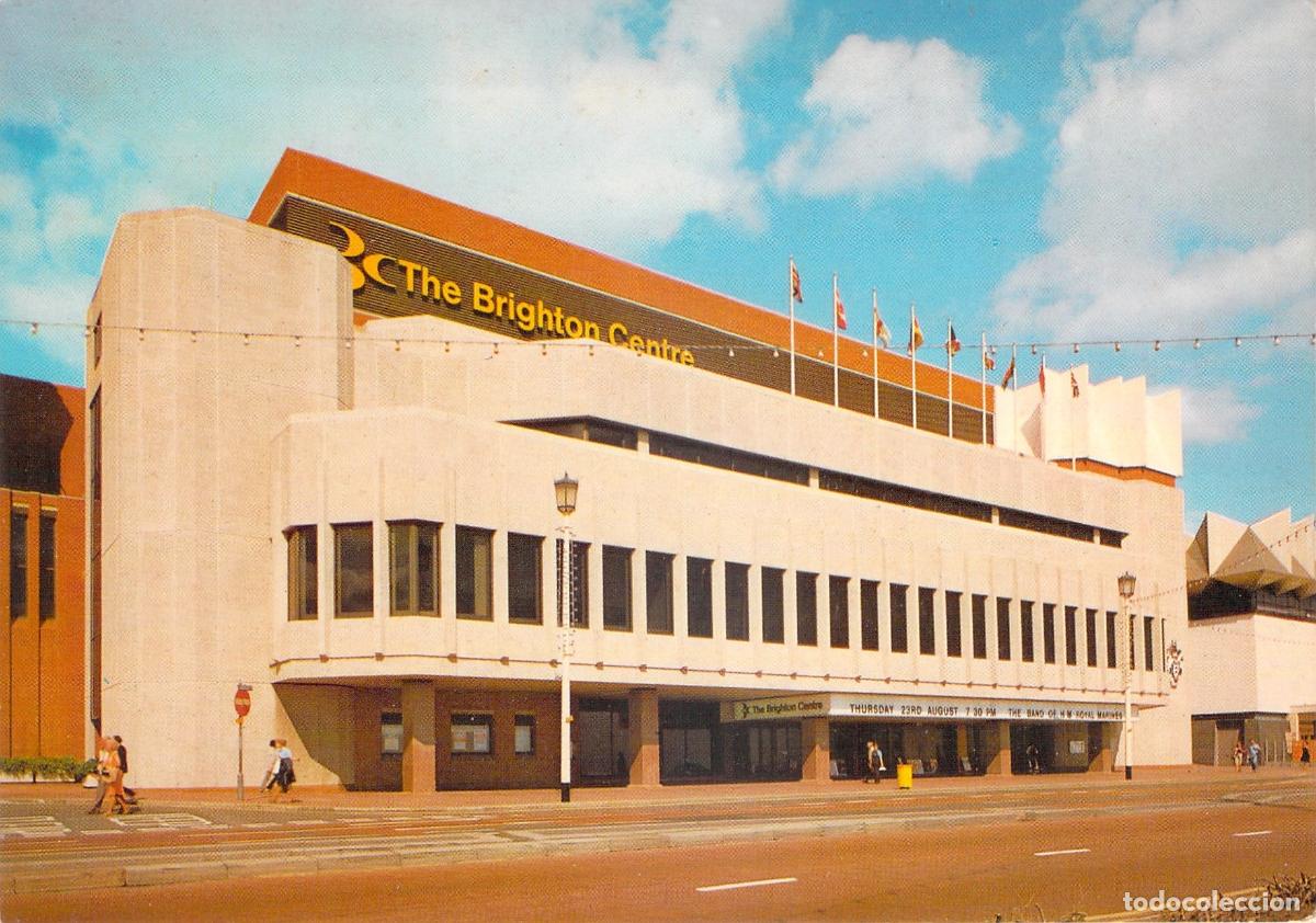 Postcards: Postal de The Brighton Centre, Sussex, Inglaterra