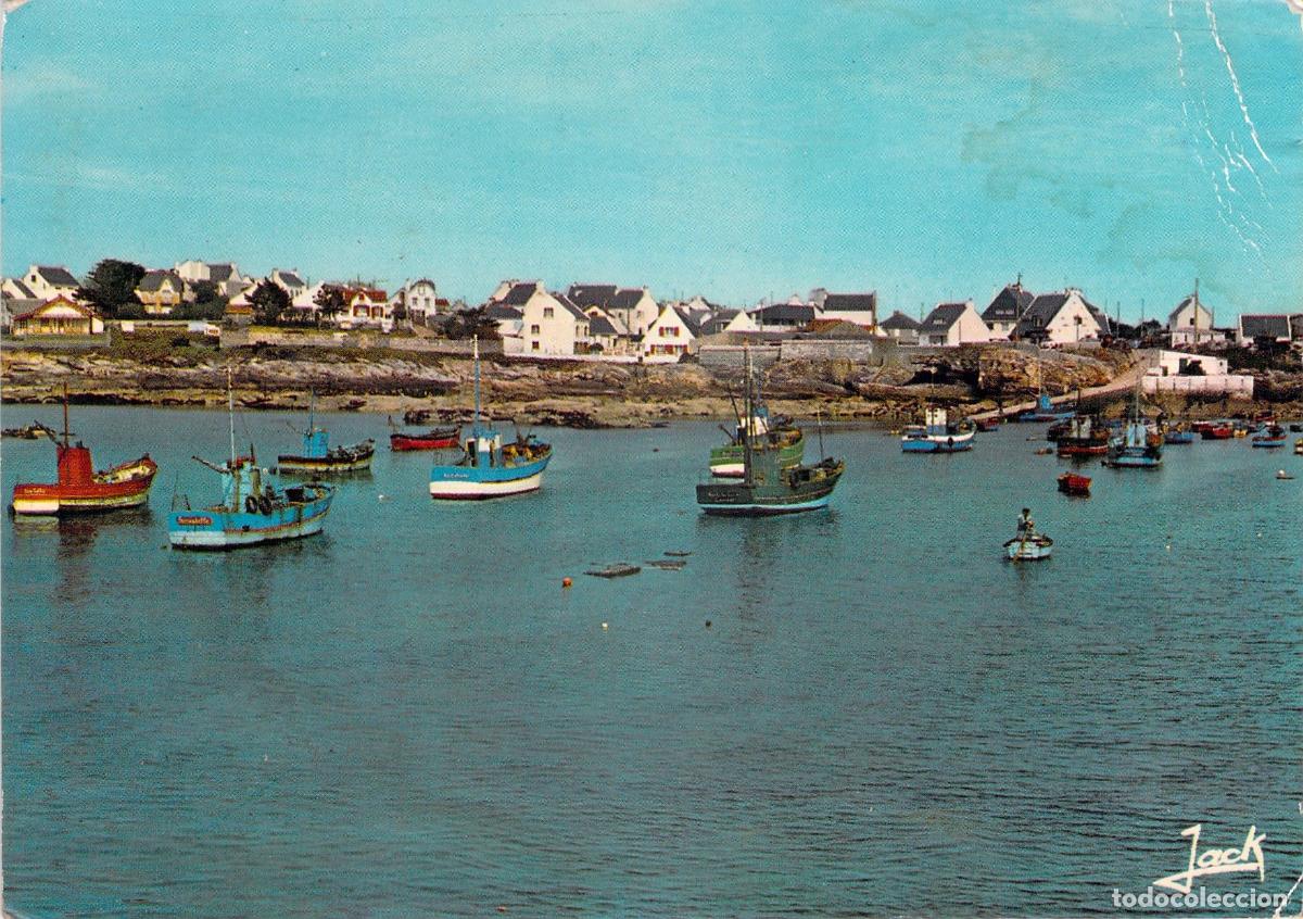 Postales: Tarjeta Postal Puerto de Kerroch en Ploemeur, Breta&ntilde;a, Francia