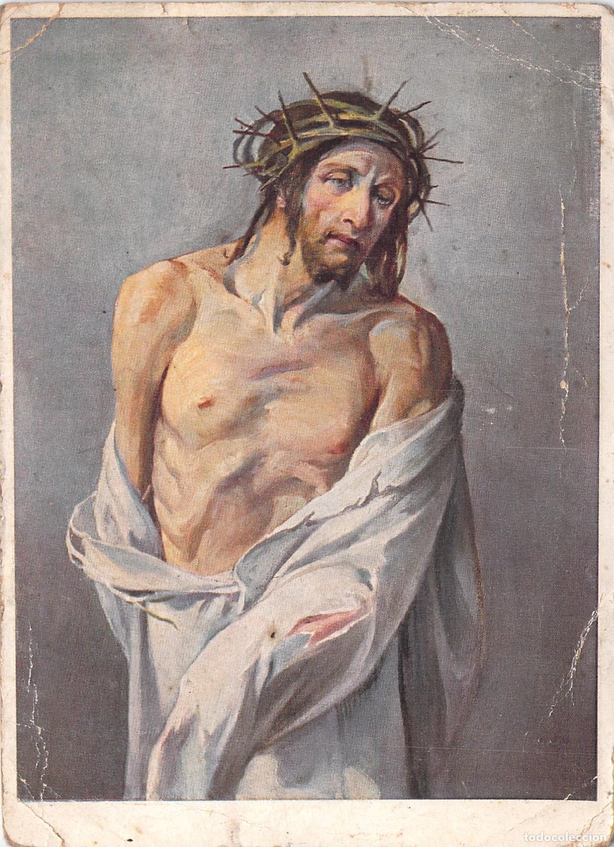 Postales: Postal Religiosa Jesucristo V&iacute;a Crucis de Martin von Feuerstein