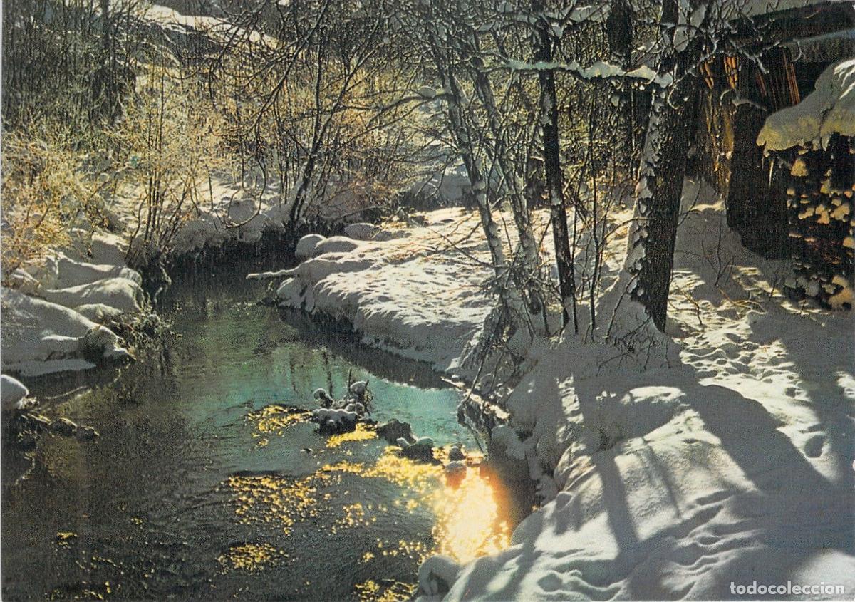 Postales: Postal Paisaje Invernal de Sixt-Fer-&agrave;-Cheval Haute-Savoie