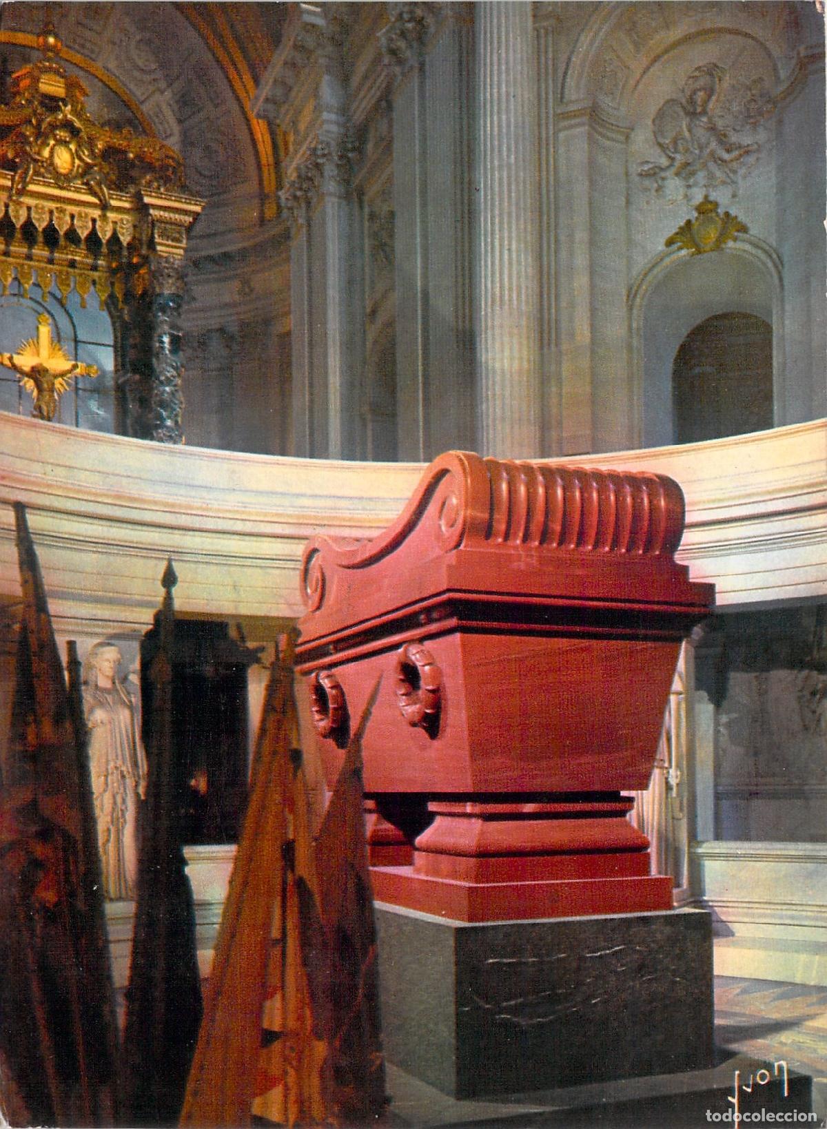 Postales: Postal de la Tumba de Napole&oacute;n I en Los Inv&aacute;lidos, Par&iacute;s