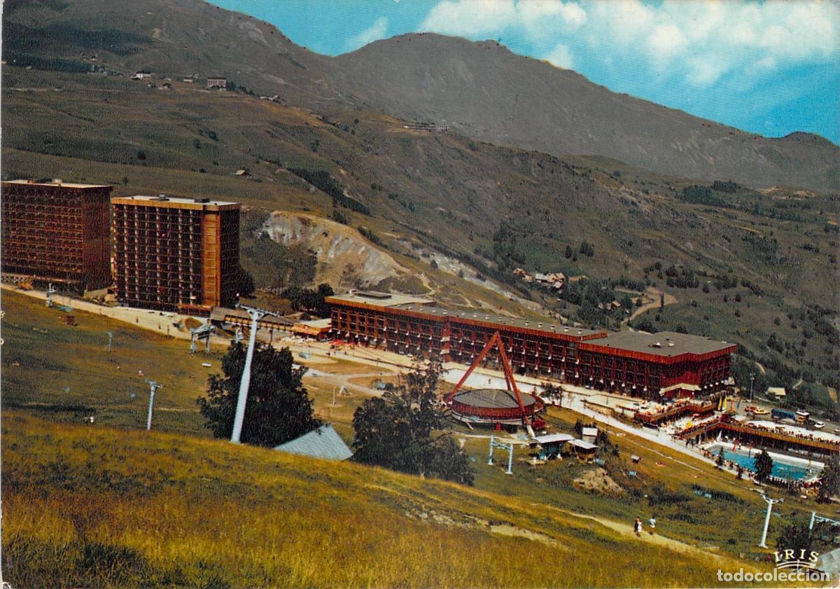 Postais: Postal de Le Corbier, Saboya, Vista General a 1600 m de Altitud