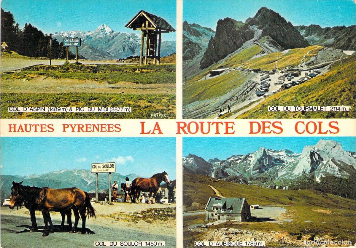 Postcards: Postal de los Altos Pirineos: La Ruta de los Puertos de Monta&ntilde;a