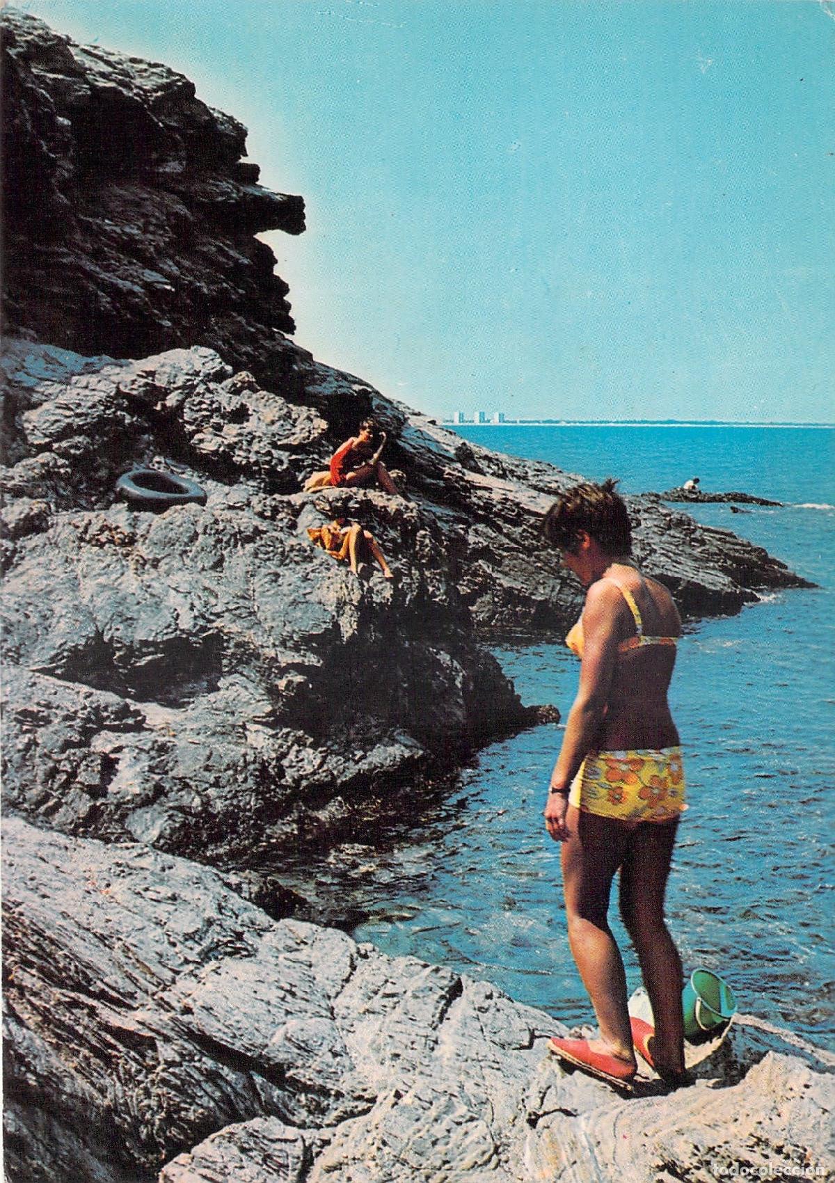 Postales: Postal de Argel&egrave;s-sur-Mer, Les Rochers du Racou, Francia