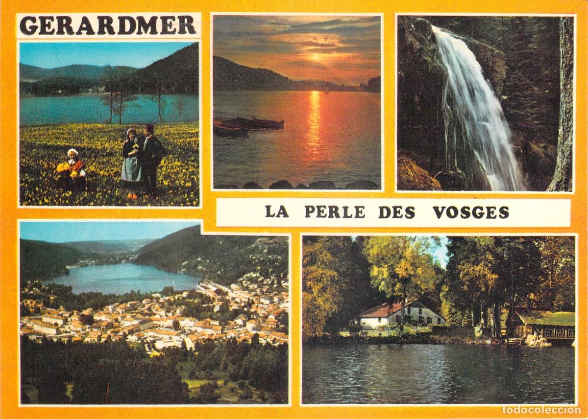 Cartes Postales: Postal de Gerardmer, La Perla de los Vosgos, Francia - Multivista