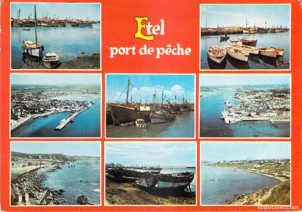 Cartes Postales: Postal de Etel Morbihan Puerto Pesquero y Paisajes Costeros