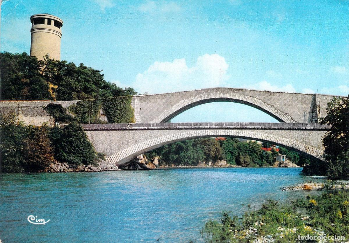 Postales: Postal de Pont-de-Claix, Is&egrave;re, Puentes sobre el R&iacute;o Drac