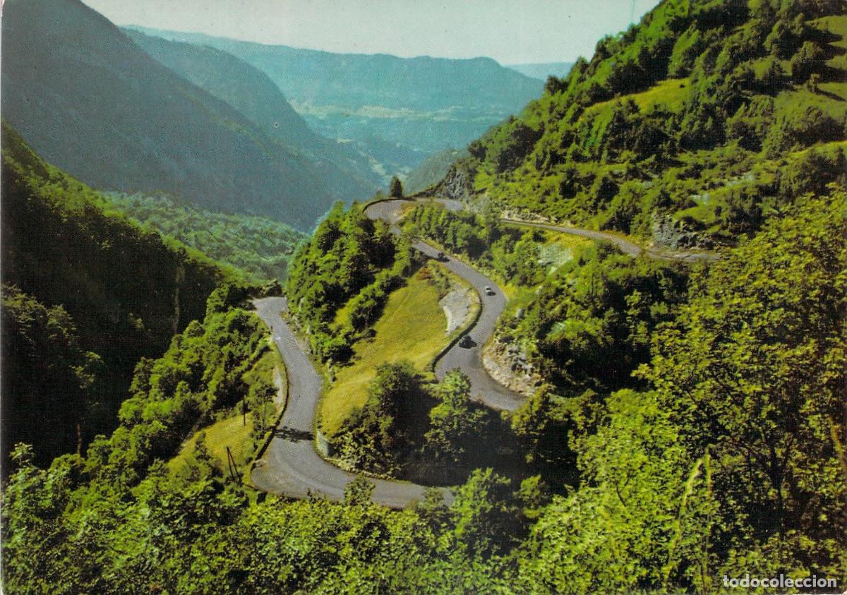 Postkarten: Postal de Les Lacets de Septmoncel, Paisajes del Jura, Francia