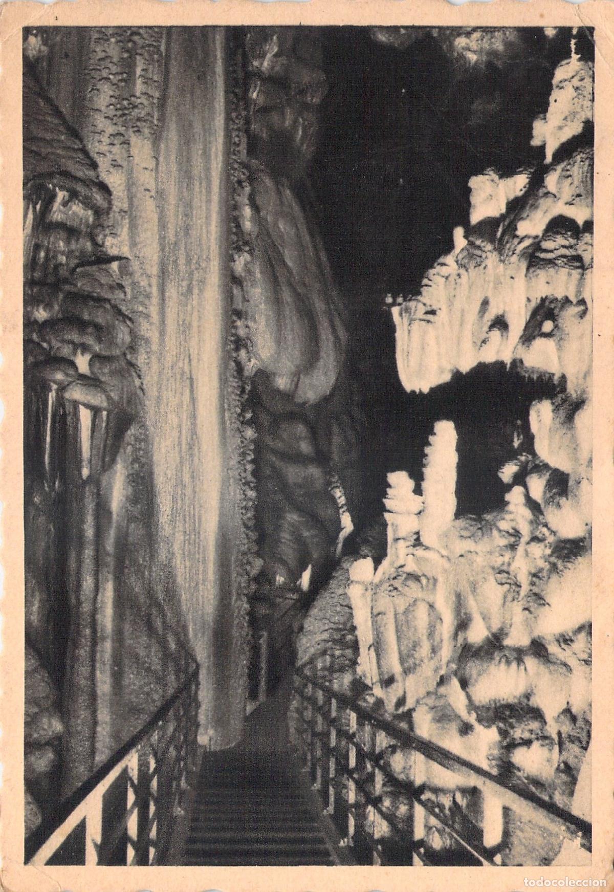 Postkarten: Postal del Pas du Crocodile en el Gouffre de Padirac, Francia