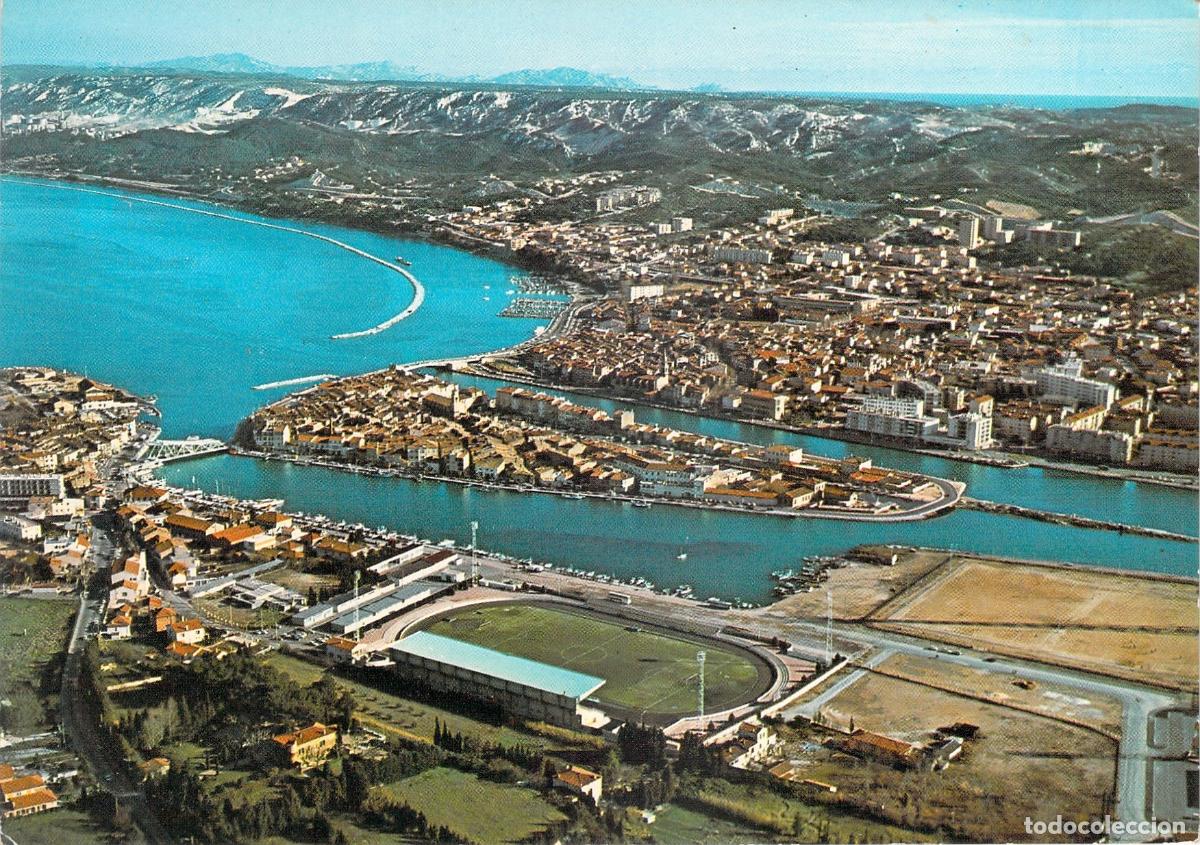 Postkarten: Postal de Vista A&eacute;rea de Martigues, La Venecia Provenzal, Francia