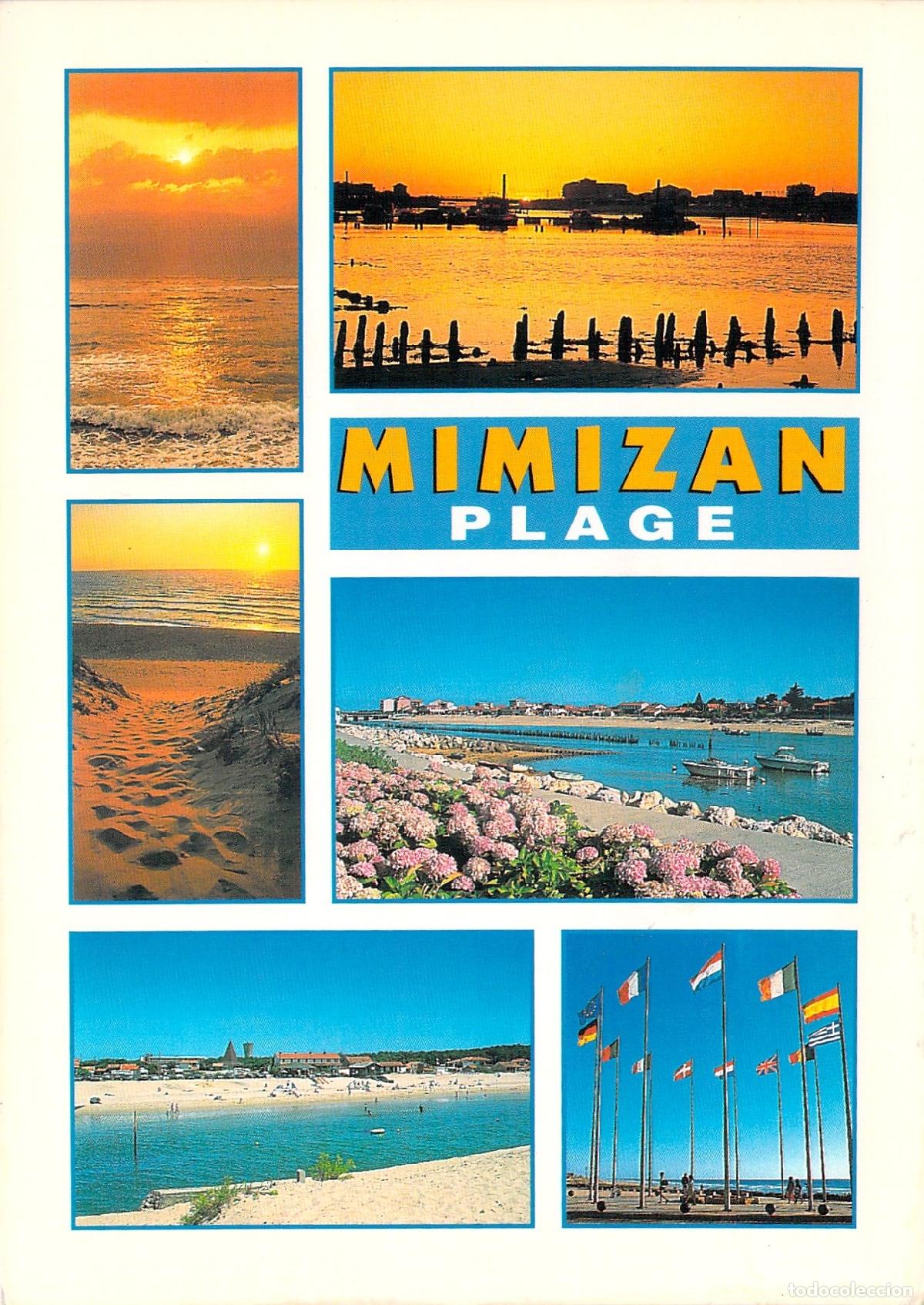 Postales: Postal de Mimizan Plage, Landes, Francia - Multivista Costera