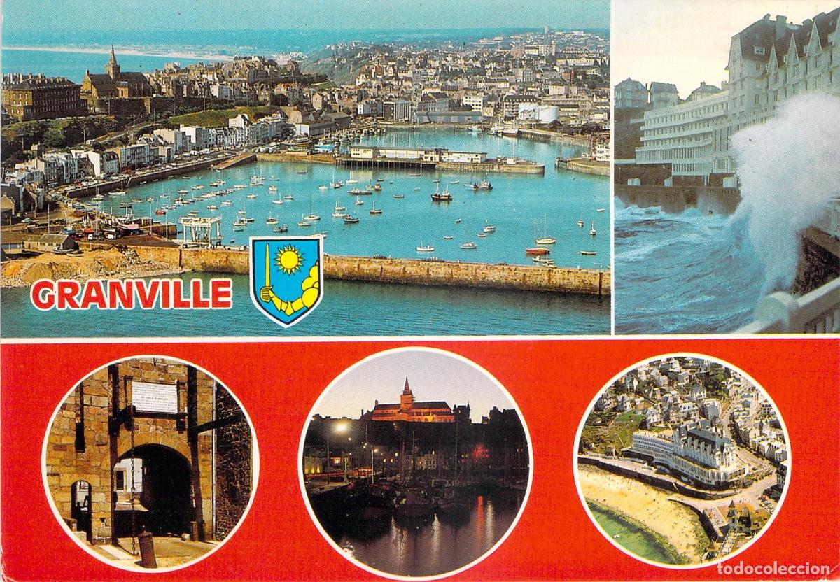Postales: Postal Multivista de Granville, Normand&iacute;a, Francia