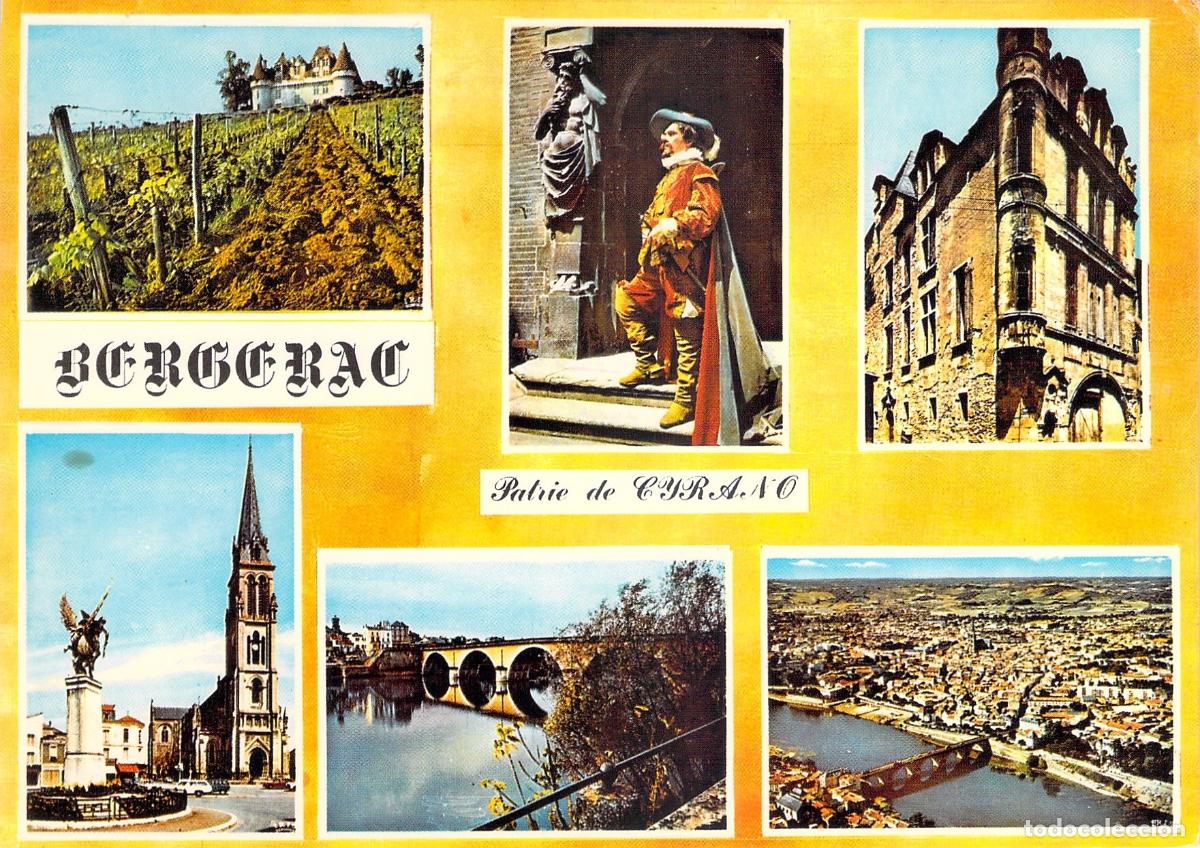 Postais: Postal de Bergerac, Francia - Vistas de la Patria de Cyrano