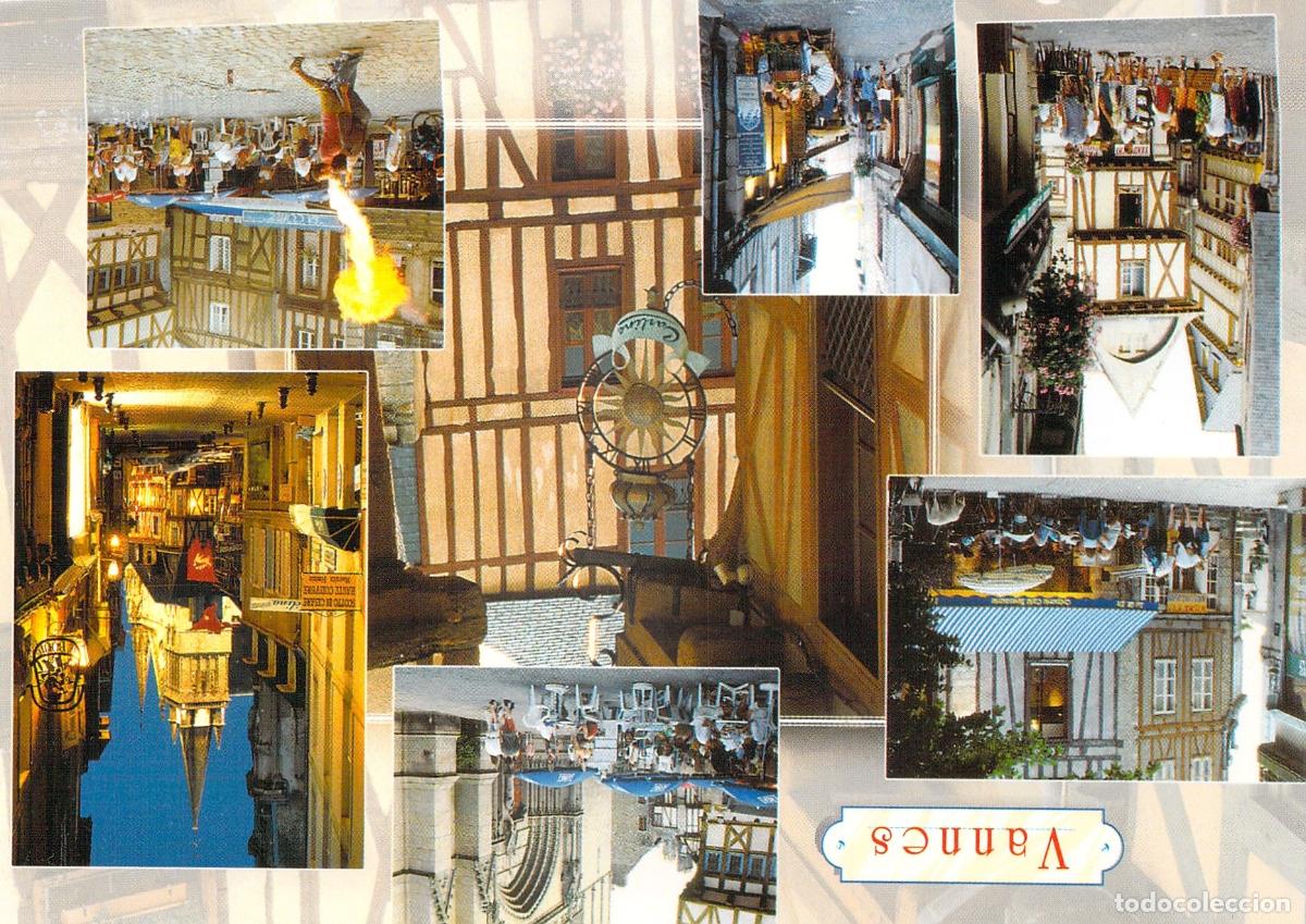 Postkarten: Postal de Vannes, Breta&ntilde;a - Vistas del Casco Antiguo