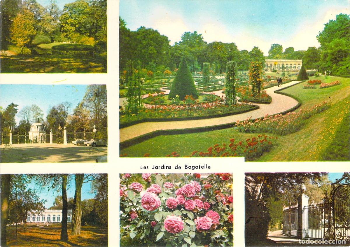 Cartes Postales: Postal de los Jardines de Bagatelle en Par&iacute;s Francia