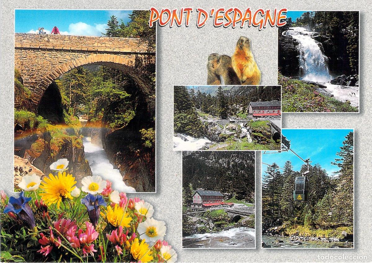Cartes Postales: Postal de Pont d'Espagne, Pirineos Franceses, Cascadas y Naturaleza