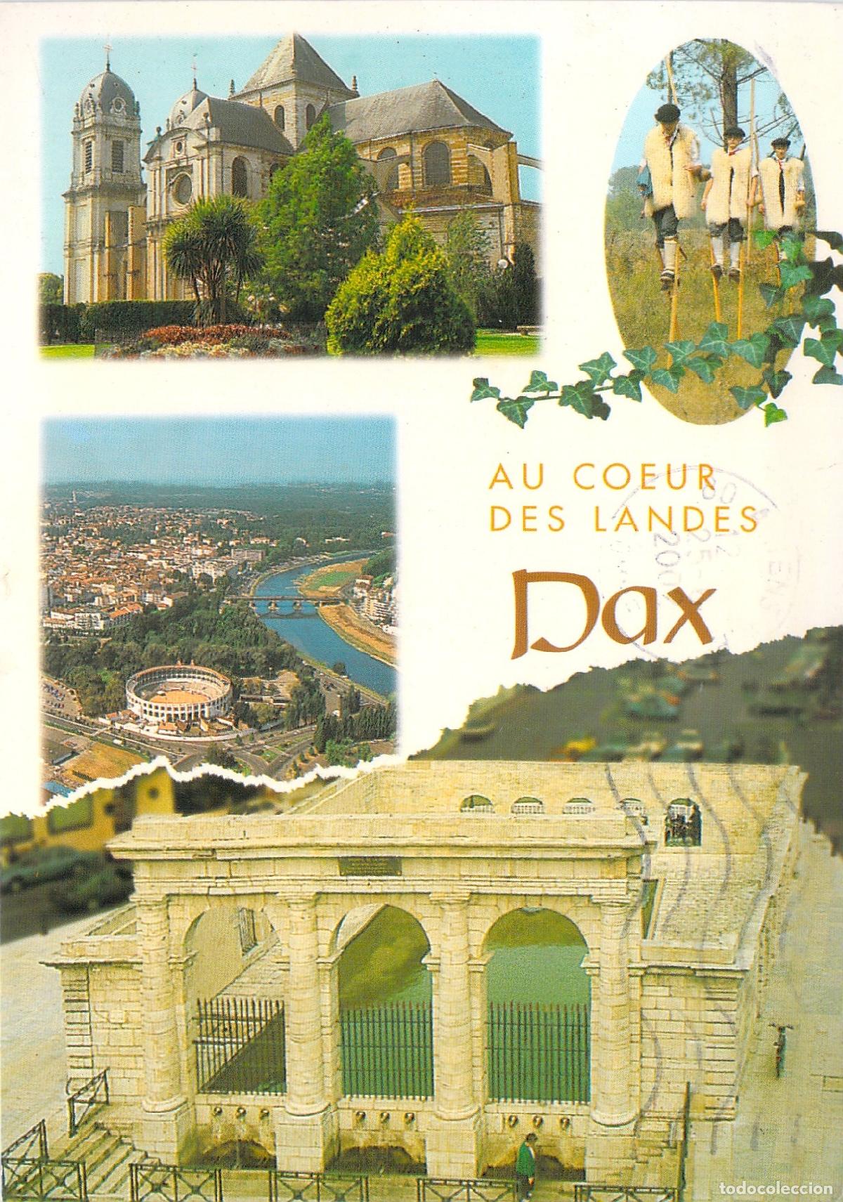Postais: Postal Multivista de Dax, Las Landas, Francia