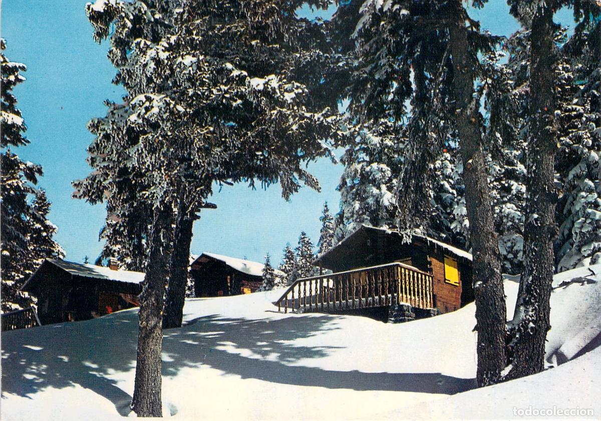 Postais: Postal de Kaysersberg, Francia - Chalets bajo la Nieve