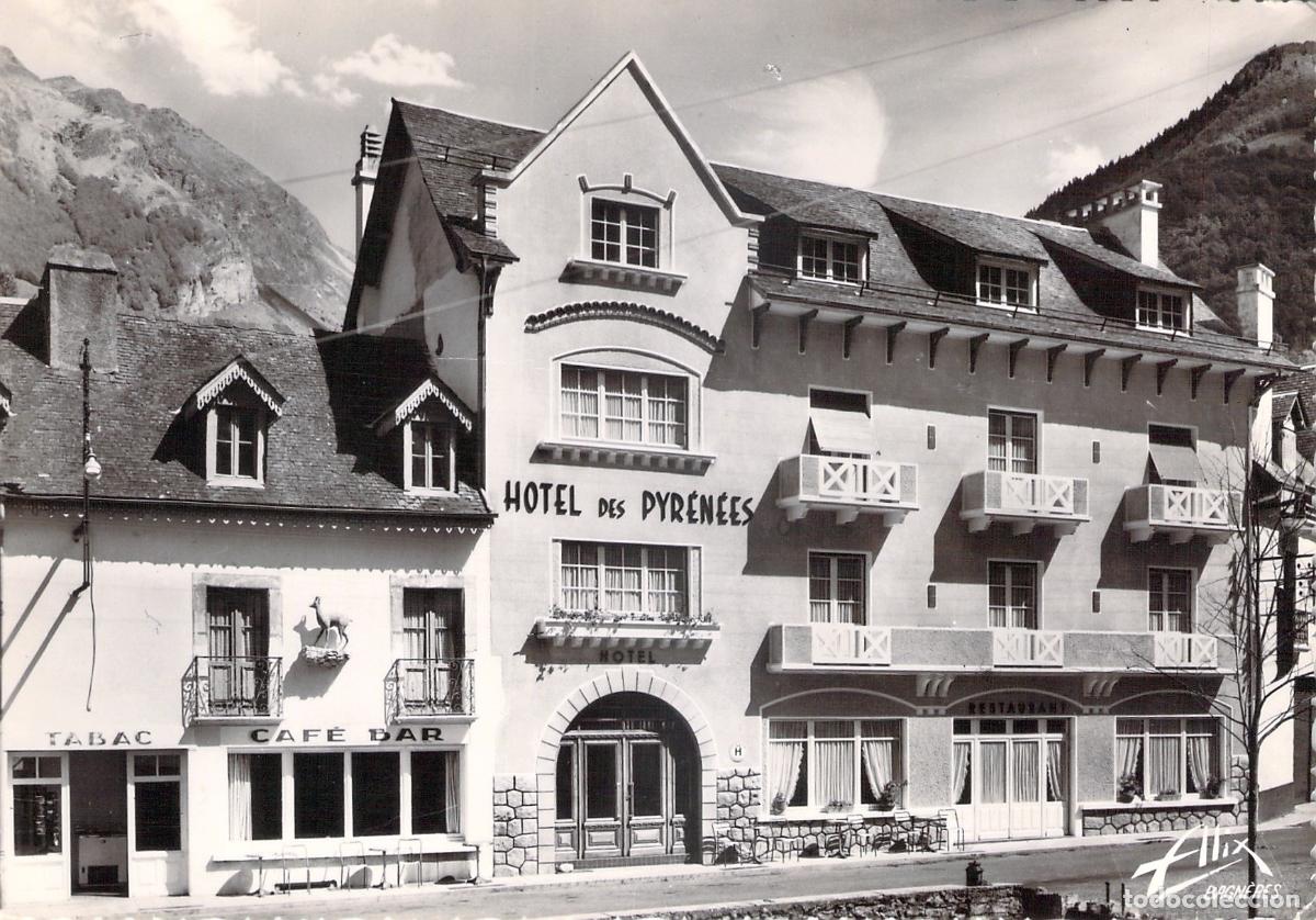 Postcards: Postal Hotel Restaurant des Pyr&eacute;n&eacute;es en G&egrave;dre, Francia