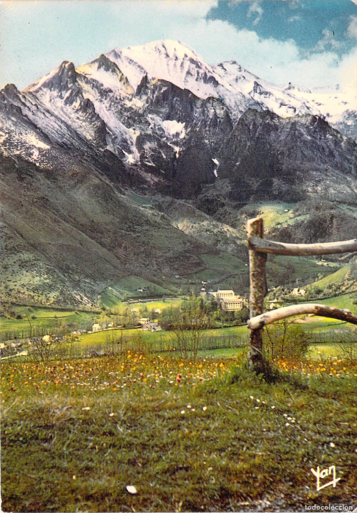 Postais: Postal de Arrens-Marsous: Pic du Midi y Sanatorio Th&eacute;baud, Pirineos