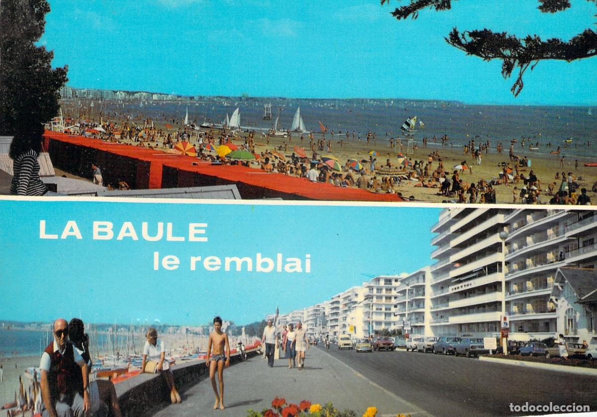 Postales: Postal de La Baule, El Remblai y Playa en la Breta&ntilde;a Francesa