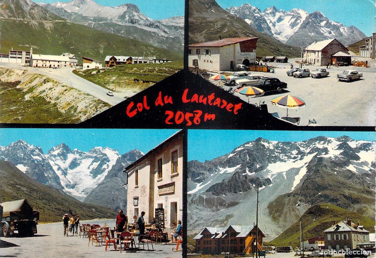Cartoline: Postal de Col du Lautaret, Alpes Franceses, Paisajes de Monta&ntilde;a
