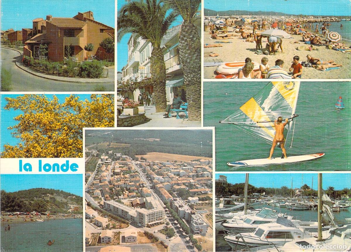 Postais: Postal de La Londe-les-Maures Costa Azul Francia Vistas M&uacute;ltiples