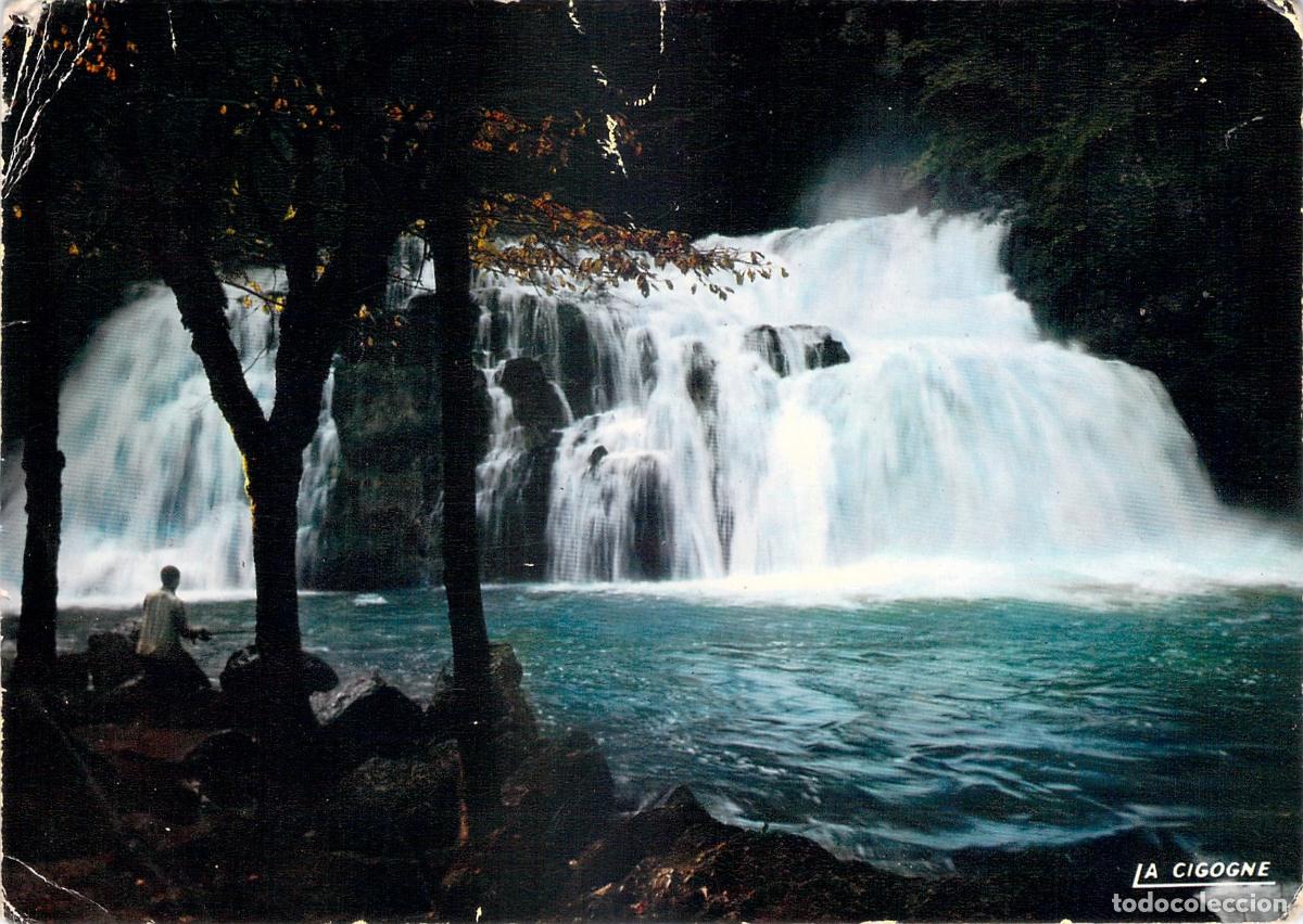 Postales: Postal de las Fuentes del Lison, Franche-Comt&eacute;, Francia