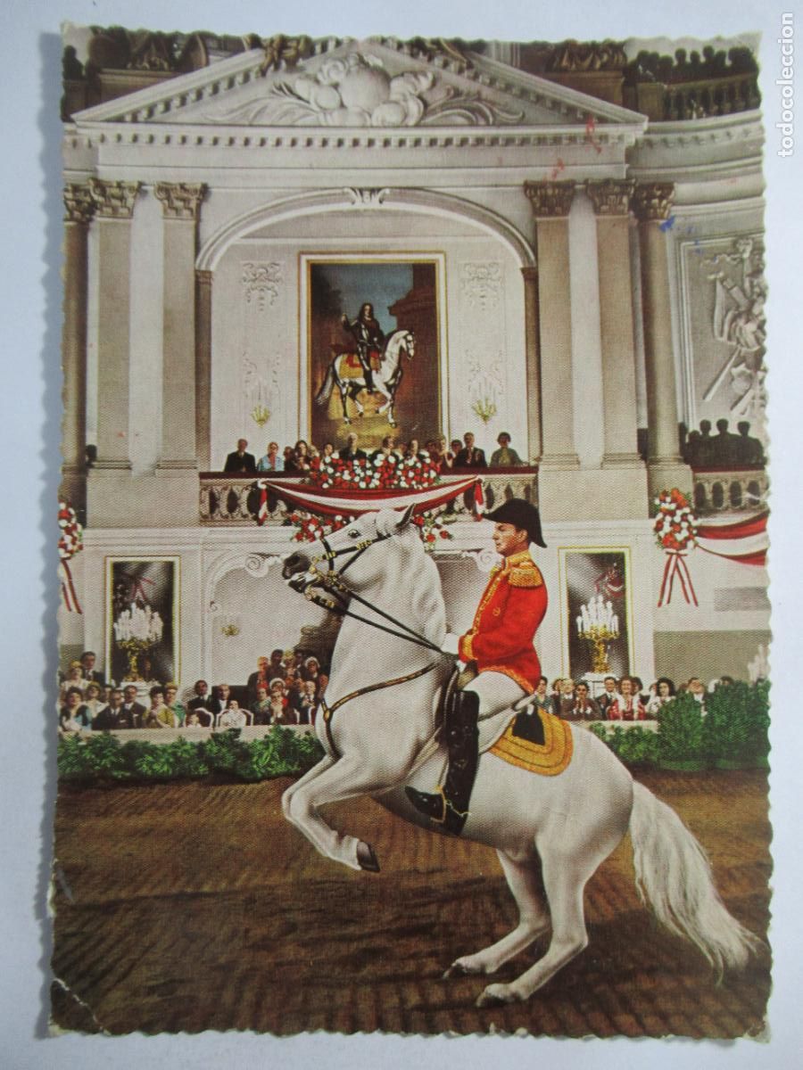 Postales: Viena / Wien / Vienna / Vienne - Escuela de Equitaci&oacute;n de la Corte de Espa&ntilde;a - Circulada