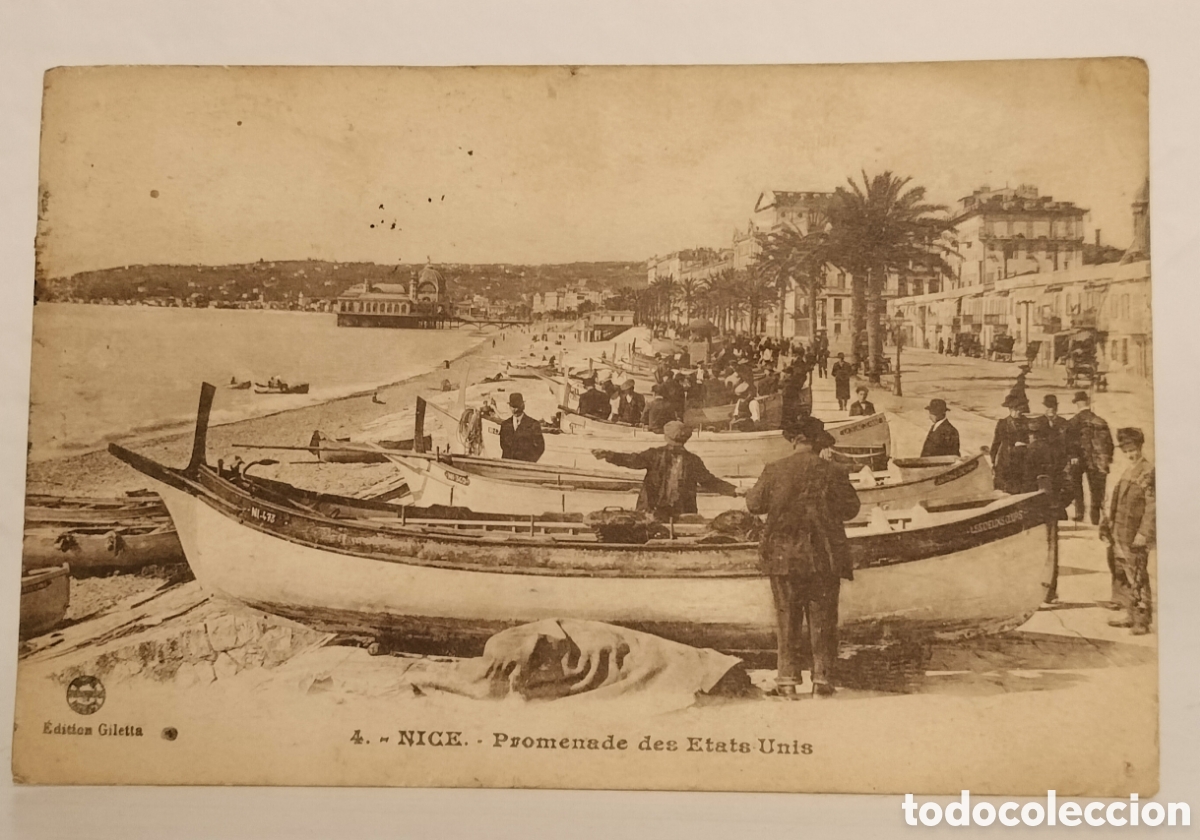 Postales: Nice,promenade des Etats Unis