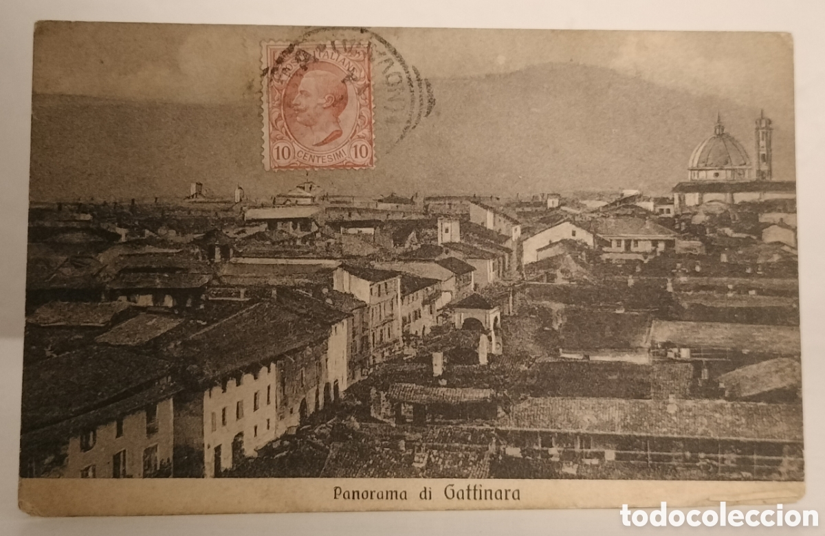 Postales: Panorama de Gattinara