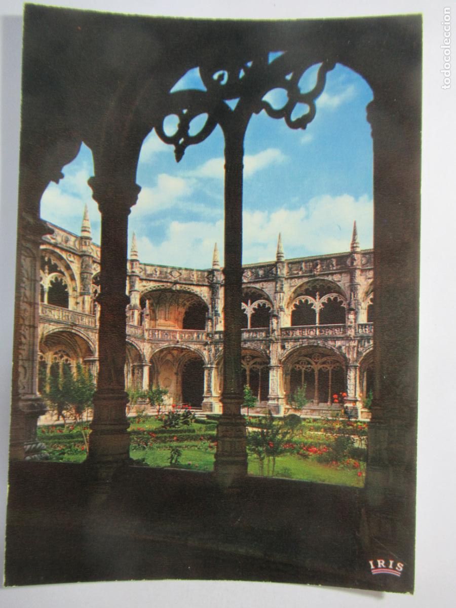 Postales: Lisboa - Claustro dos Jer&oacute;nimos - S/C - Foto 1