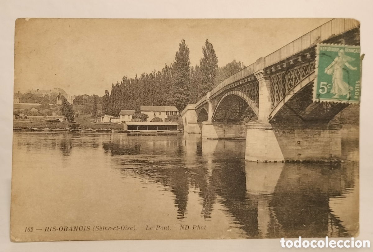 Postales: Ris-Orangis(Seine-et-oise).le pont
