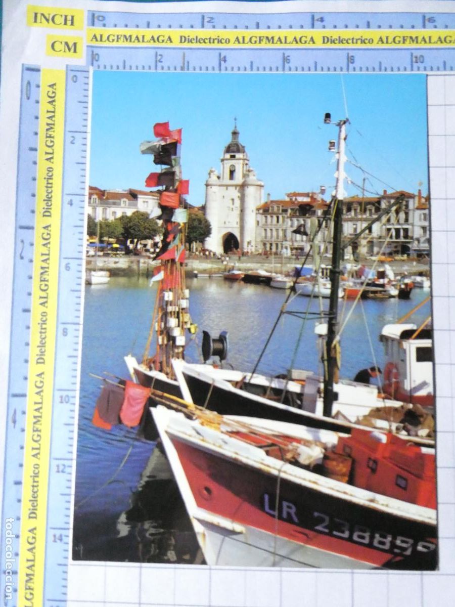 Postales: POSTAL DE FRANCIA. LA ROCHELLE PUERTO BARCOS. LA GROSSE HORLOGE. 2762