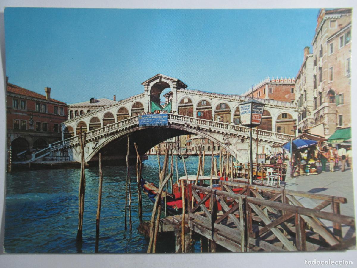 Postales: Venezia - Canal Grande. Ponte di Rialto - S/C