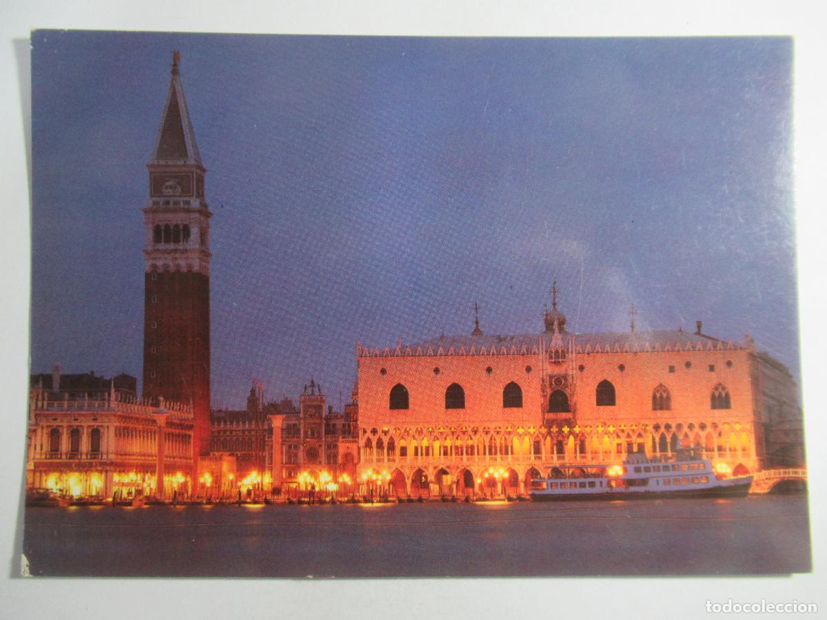 Postales: Venezia - Notturno in Bacino - S/C