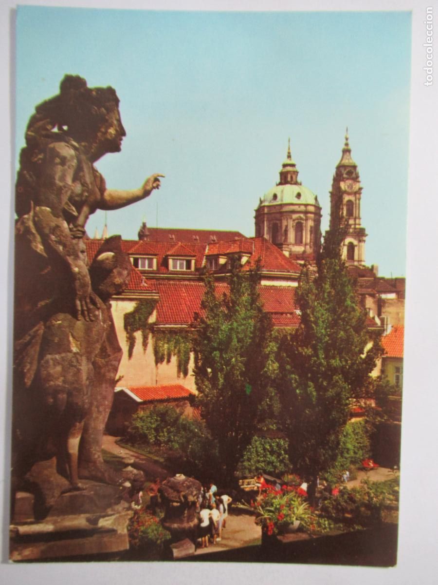 Postales: Praha / Praga - Escrita