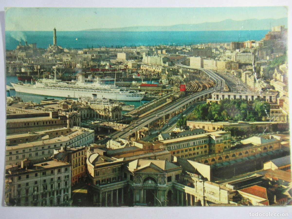 Postales: Genova - Stazione Principe e Marittima - S/C