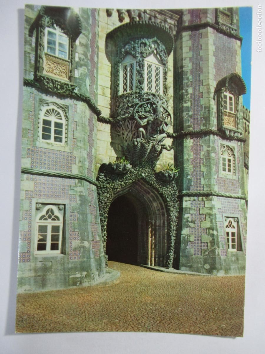 Postales: Sintra (Portugal) - Pal&aacute;cio Nacional da Pena. Pormenor - S/C