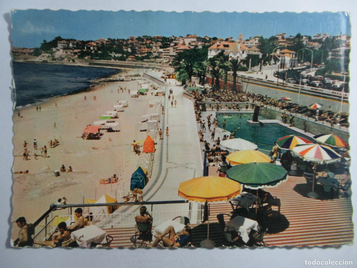 Postales: Estoril (Portugal) - Piscina do Tamariz - Circulada