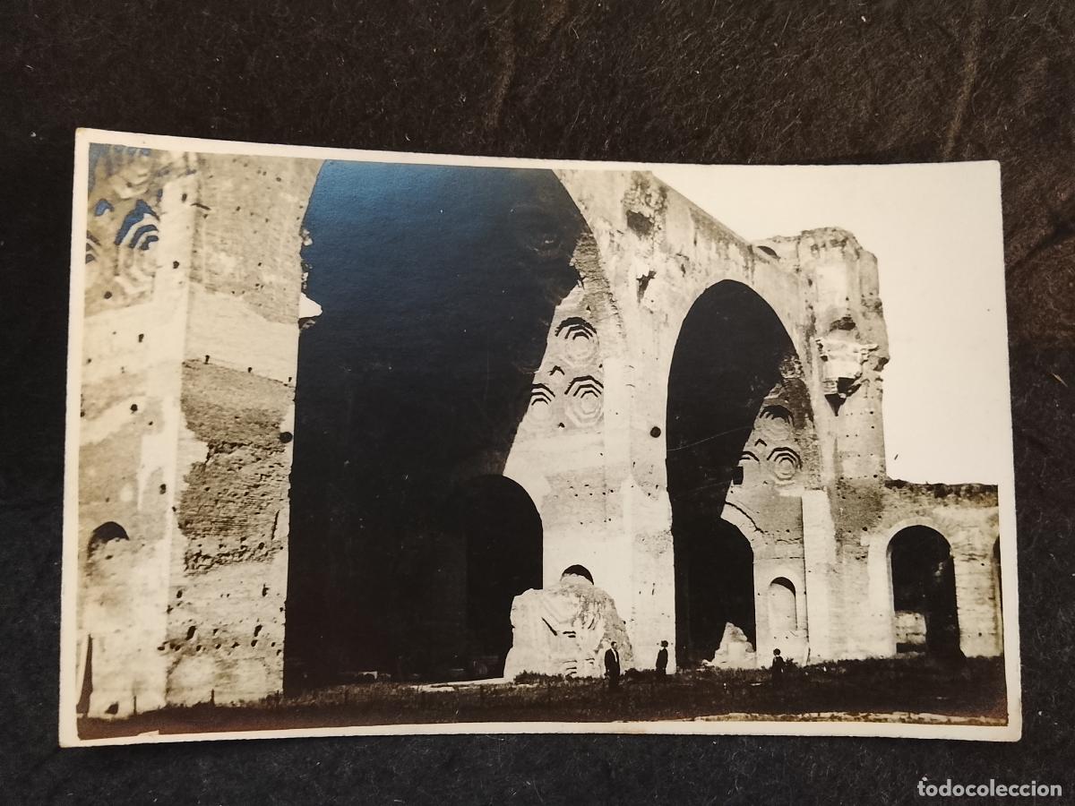 Postales: ITALIA - ROMA - BASILICA DI CONSTANTINO - FOTOGRAFICA -POSTAL ANTIGUA-(115.948)