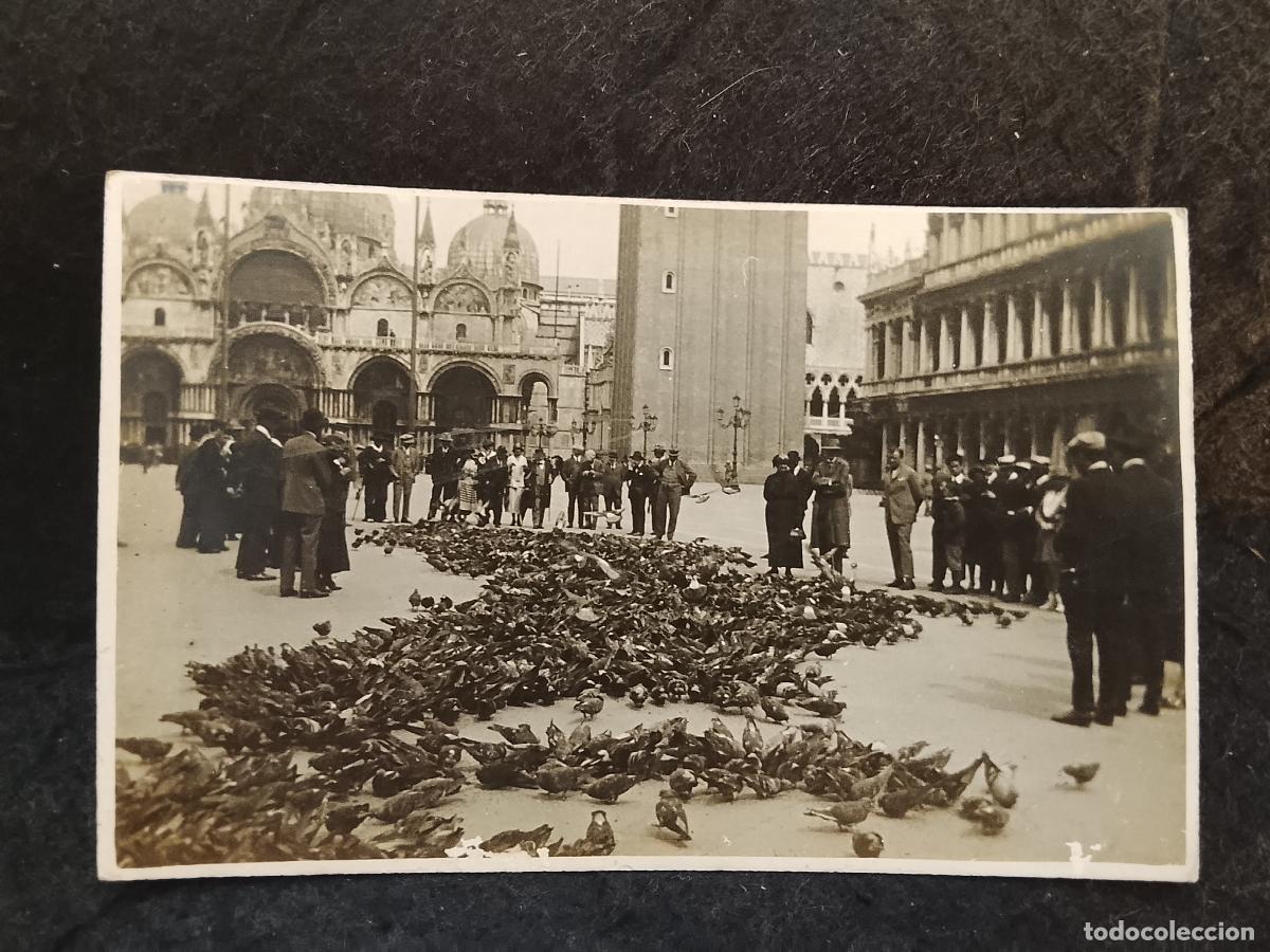 Postales: ITALIA - VENEZIA - VENECIA - BASILICA DE SAN MARCOS - FOTOGRAFICA -POSTAL ANTIGUA-(115.957)
