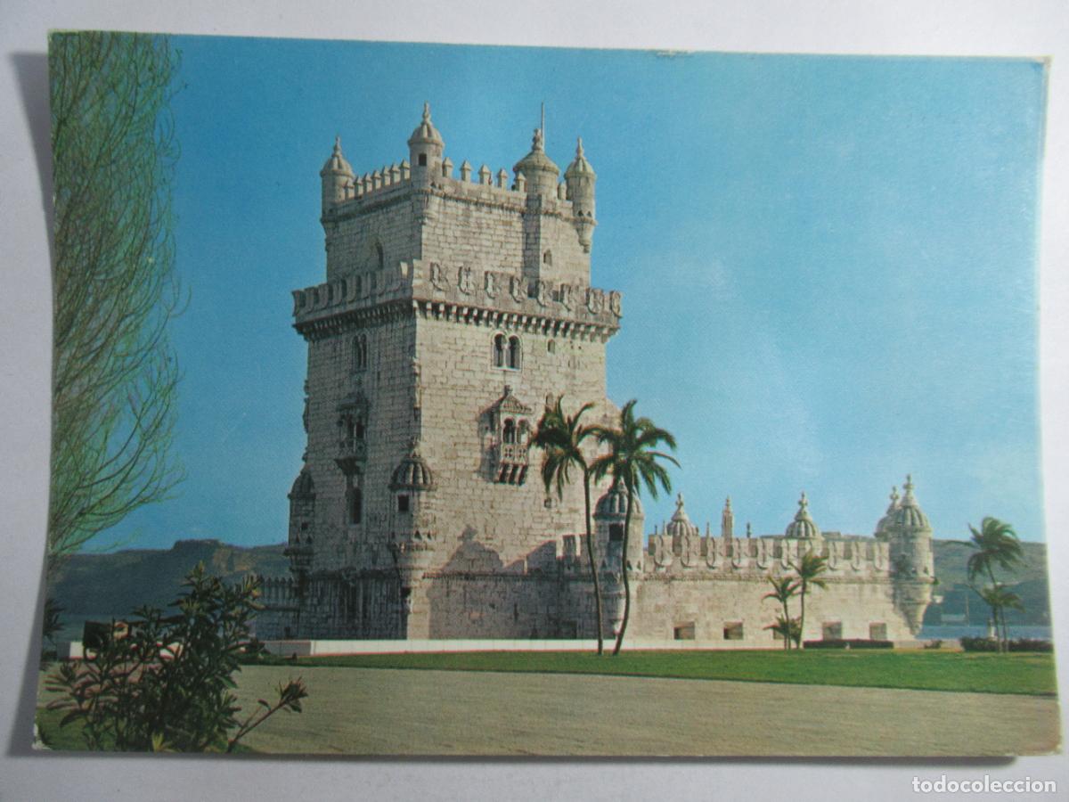 Postales: Lisboa (Portugal) - Torre de Bel&eacute;m - Circulada