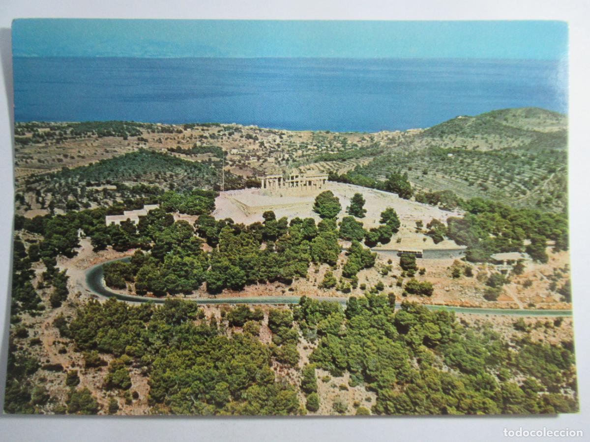 Postales: Grecia - Aegina - Airview of the Temple of Aphes - S/C