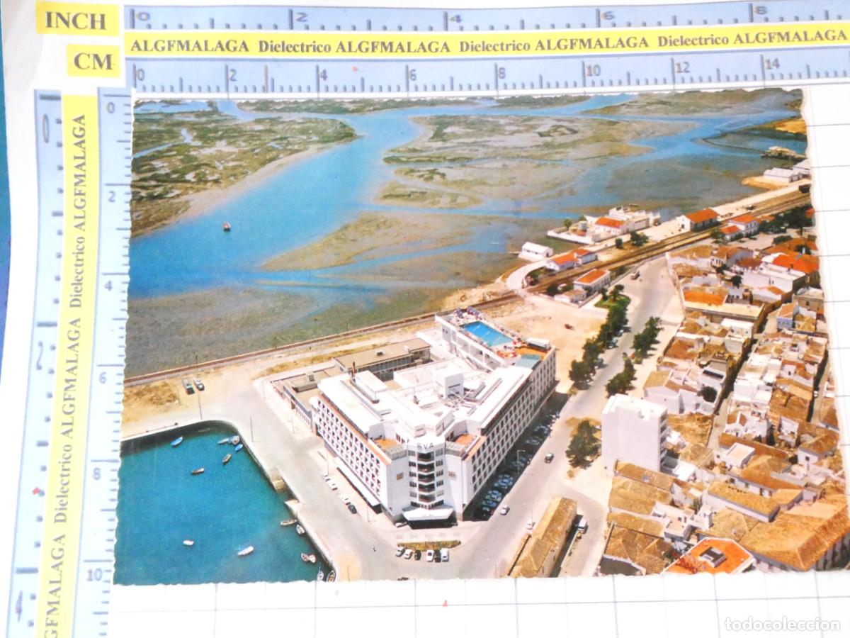 Postales: POSTAL DE PORTUGAL. ALGARVE FARO VISTA AEREA. 2306