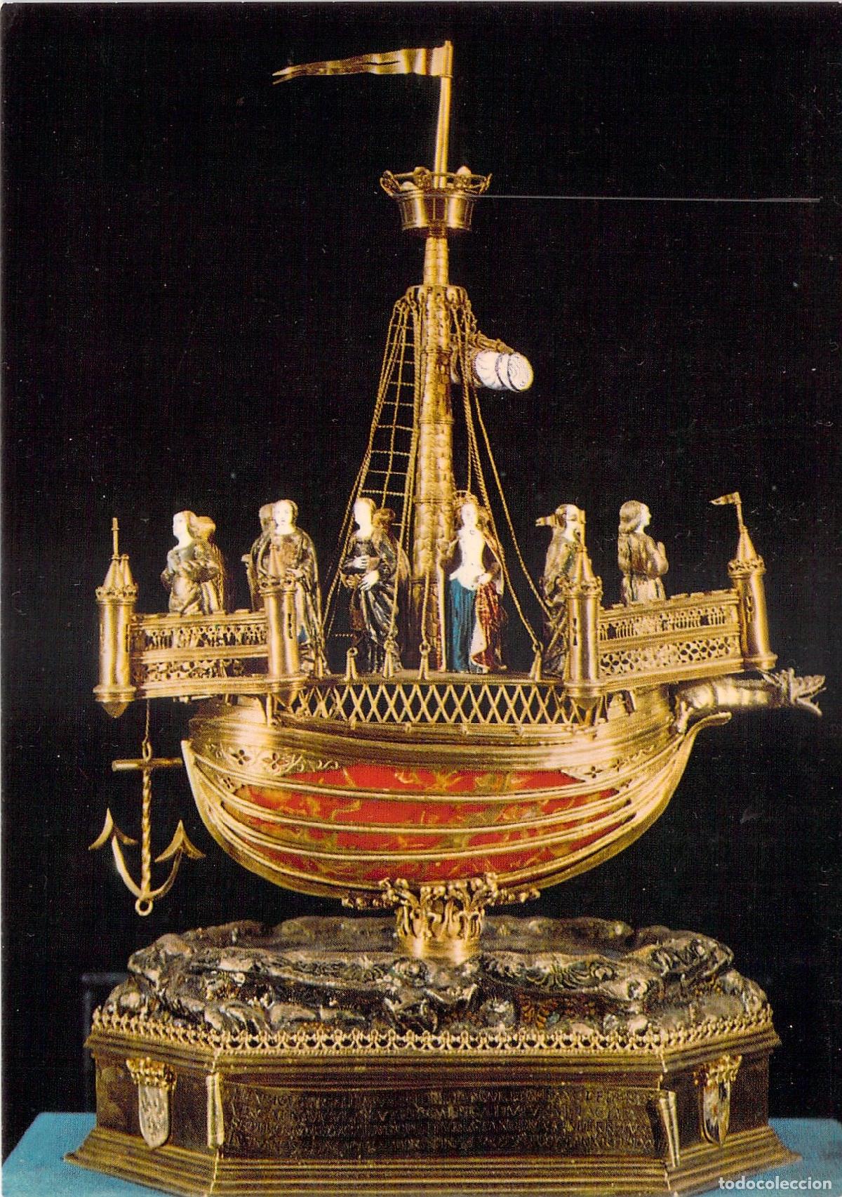 Postales: Tarjeta Postal Relicario de Santa &Uacute;rsula, Museo del Tau, Reims